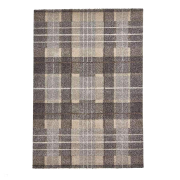 Elegant 4890 Modern High-Density Tartan Grey/Brown Rug-Think Rugs-Rug Love - The Most Loved Rug Store